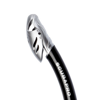Scubapro SNORKEL SPECTRA DRY, Silver / Black - Infinity DiveScubapro SNORKEL SPECTRA DRY, Silver / BlackScubapro