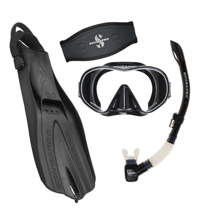 Scubapro Solo Mask / Scubapro Go Travel Fins Set - Infinity DiveScubapro Solo Mask / Scubapro Go Travel Fins SetScubapro