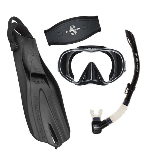 Scubapro Solo Mask / Scubapro Go Travel Fins Set - Infinity DiveScubapro Solo Mask / Scubapro Go Travel Fins SetScubapro