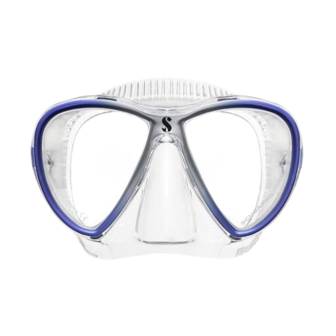 Scubapro Synergy Twin Diving Mask Clear / Blue - Infinity DiveScubapro Synergy Twin Diving Mask Clear / BlueScubapro