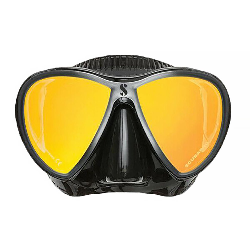 Scubapro Synergy Twin Lens Dive Mask Mirrored Silver / Black - Infinity DiveScubapro Synergy Twin Lens Dive Mask Mirrored Silver / BlackScubapro