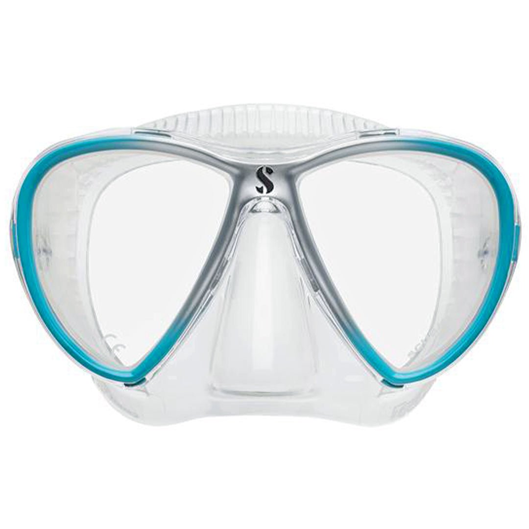 Scubapro Synergy Twin Lens Scuba Mask Clear / Turquoise - Infinity DiveScubapro Synergy Twin Lens Scuba Mask Clear / TurquoiseScubapro