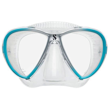 Scubapro Synergy Twin Lens Scuba Mask Clear / Turquoise - Infinity DiveScubapro Synergy Twin Lens Scuba Mask Clear / TurquoiseScubapro