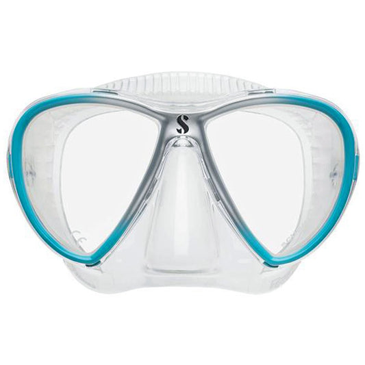 Scubapro Synergy Twin Lens Scuba Mask Clear / Turquoise - Infinity DiveScubapro Synergy Twin Lens Scuba Mask Clear / TurquoiseScubapro