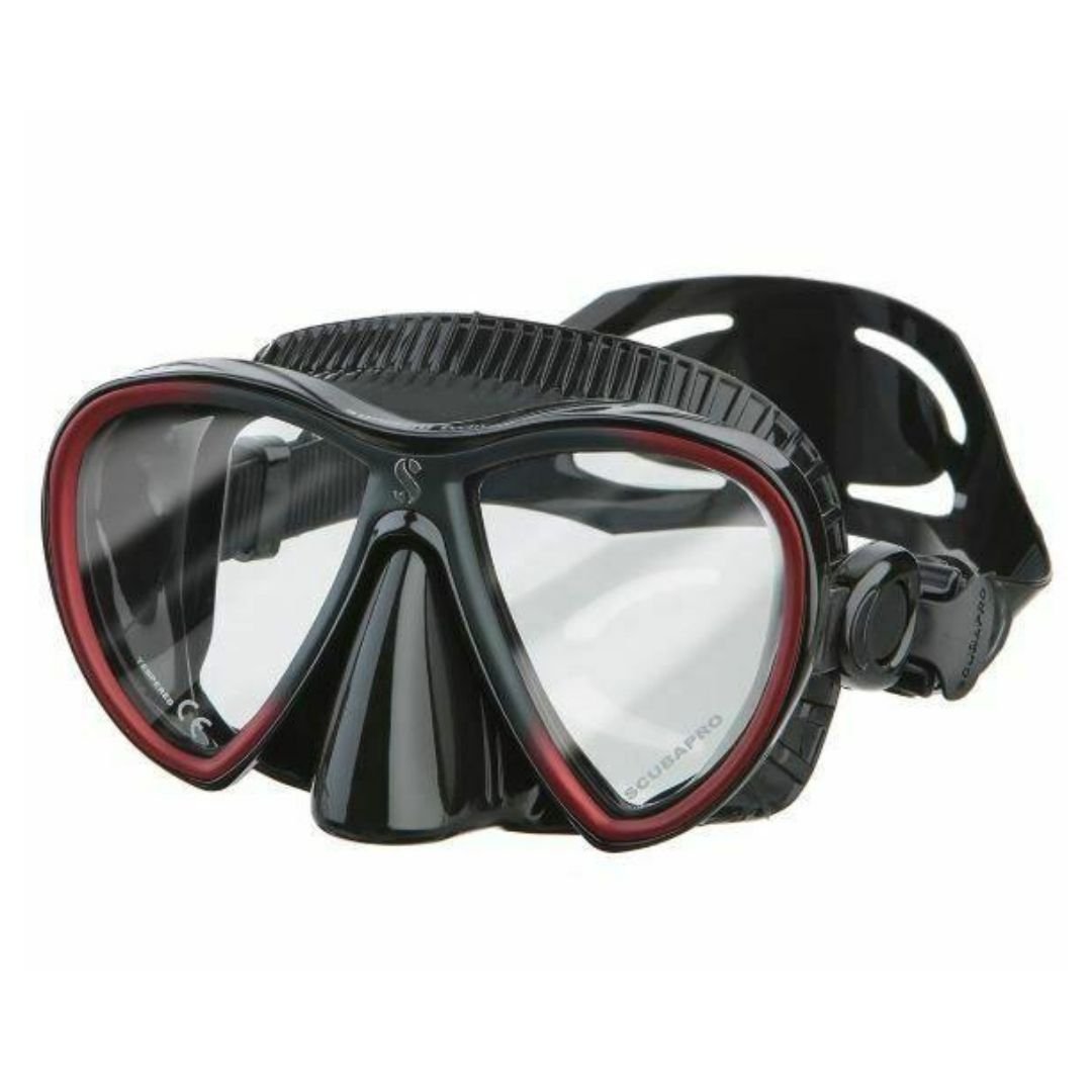 Scubapro Synergy Twin Scuba Mask Black / Red - Infinity DiveScubapro Synergy Twin Scuba Mask Black / RedScubapro
