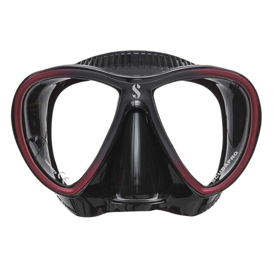 Scubapro Synergy Twin Scuba Mask Black / Red - Infinity DiveScubapro Synergy Twin Scuba Mask Black / RedScubapro