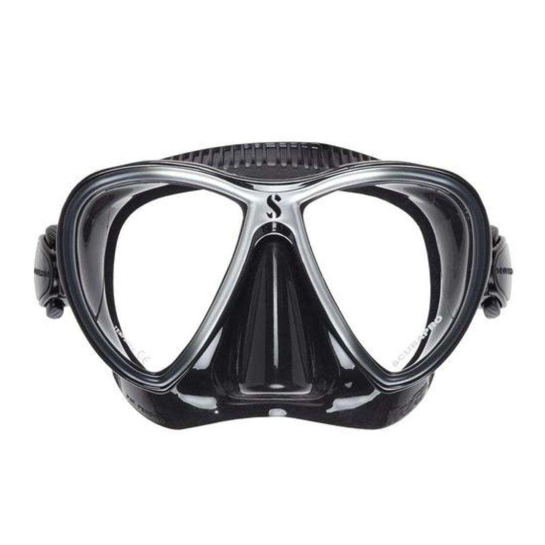 Scubapro Synergy Twin Scuba Mask Black / Silver - Infinity DiveScubapro Synergy Twin Scuba Mask Black / SilverScubapro