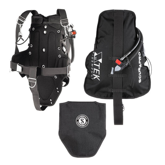 Scubapro X-Tek Sidemount Buoyancy Compensator BCD 20 Litre Lift / 45lb - Infinity DiveScubapro X-Tek Sidemount Buoyancy Compensator BCD 20 Litre Lift / 45lbScubapro