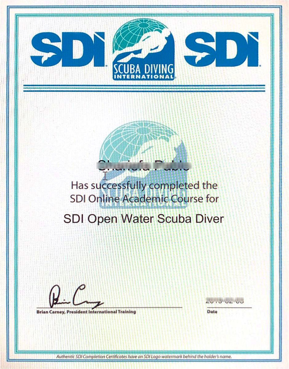 SDI Open Water Scuba Diver E-Learning - Infinity DiveSDI Open Water Scuba Diver E-LearningInfinityDive