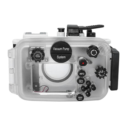 SeaFrogs Underwater Camera Housing (Black) for Olympus TG-6 60m/195ft - Infinity DiveSeaFrogs Underwater Camera Housing (Black) for Olympus TG-6 60m/195ftseafrogs