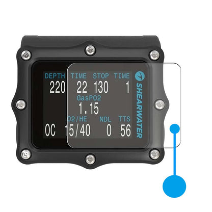 Shearwater Perdix AI Screen Protector - Infinity DiveShearwater Perdix AI Screen ProtectorShearwater