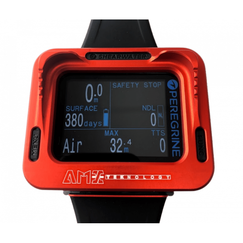 Shearwater Peregrine Dive Computer with AMX Aluminium Protector - Infinity DiveShearwater Peregrine Dive Computer with AMX Aluminium ProtectorShearwater