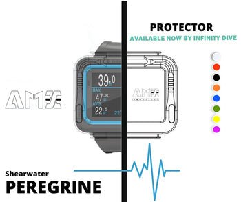 Shearwater Peregrine Dive Computer with AMX Aluminium Protector - Infinity DiveShearwater Peregrine Dive Computer with AMX Aluminium ProtectorShearwater