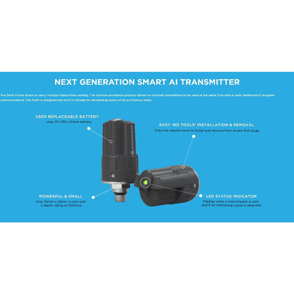 Shearwater Swift Smart Transmitter - Infinity DiveShearwater Swift Smart TransmitterShearwater