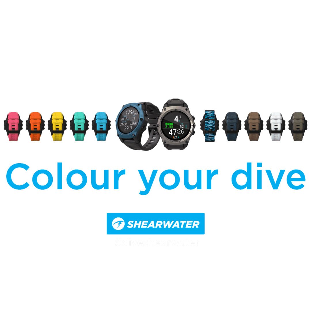 Shearwater Teric Dive Computer Single Colour Strap Kit - Infinity DiveShearwater Teric Dive Computer Single Colour Strap KitShearwater