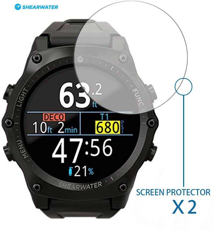 Shearwater Teric Screen Protector x 2 in pack - Infinity DiveShearwater Teric Screen Protector x 2 in packShearwater