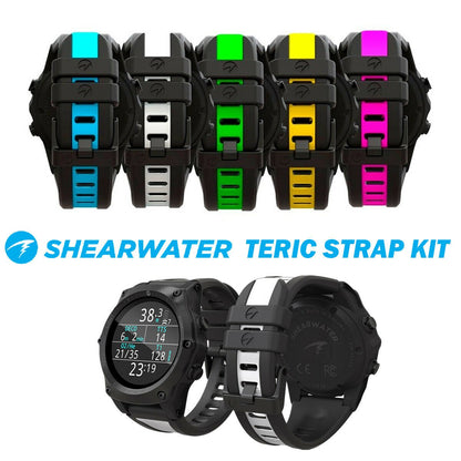 Shearwater Teric Strap Kit - Dual Colour - Infinity DiveShearwater Teric Strap Kit - Dual ColourShearwater