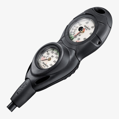 Suunto CB-2 In Line/ 300 Bar / 45m Depth Gauge & SPG Combo Console - Infinity DiveSuunto CB-2 In Line/ 300 Bar / 45m Depth Gauge & SPG Combo ConsoleSuunto