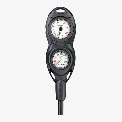 Suunto CB-2 In Line/ 300 Bar / 45m Depth Gauge & SPG Combo Console - Infinity DiveSuunto CB-2 In Line/ 300 Bar / 45m Depth Gauge & SPG Combo ConsoleSuunto