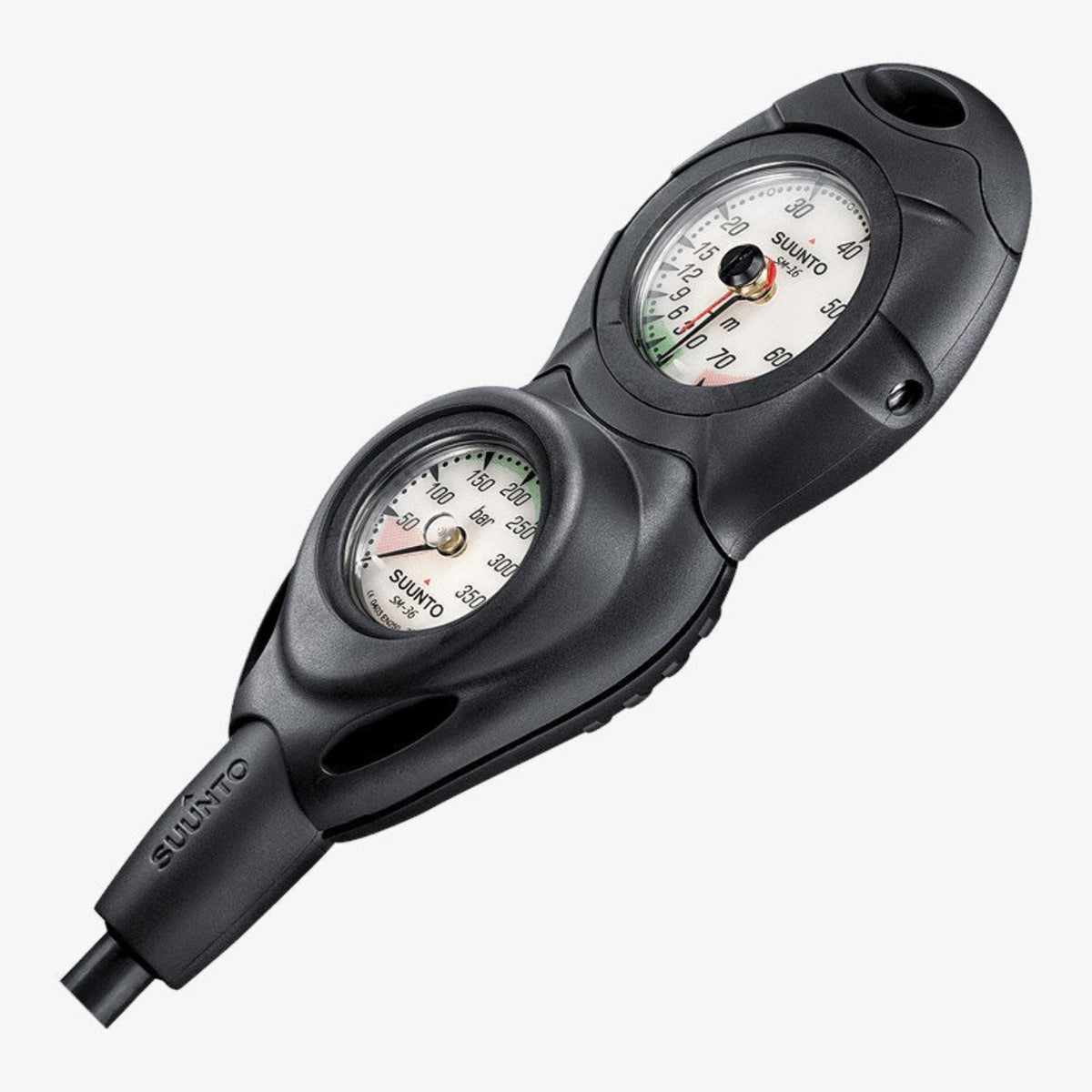 Suunto CB-2 In Line/ 300 Bar / 45m Depth Gauge & SPG Combo Console - Infinity DiveSuunto CB-2 In Line/ 300 Bar / 45m Depth Gauge & SPG Combo ConsoleSuunto