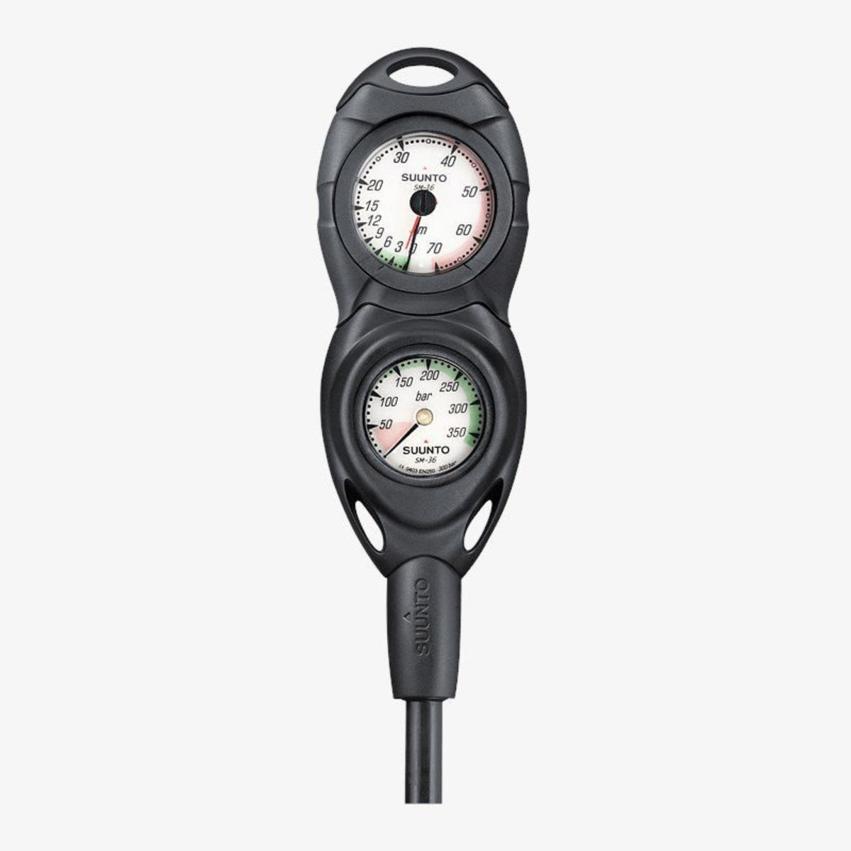 Suunto CB-2 In Line/ 300 Bar / 45m Depth Gauge & SPG Combo Console - Infinity DiveSuunto CB-2 In Line/ 300 Bar / 45m Depth Gauge & SPG Combo ConsoleSuunto