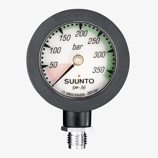 Suunto SM-36 / 300 SPG 配有可选软管和套管压力表