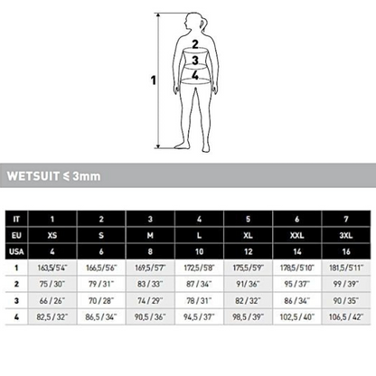 Mares Reef She Dives 3 毫米氯丁橡胶潜水衣 - 女式